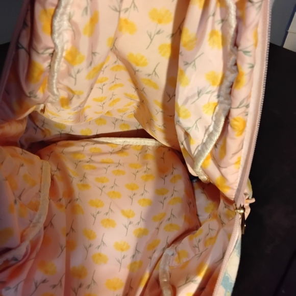 Wander Floral Baby Bag - Pink and Yellow - Picture 3 of 5